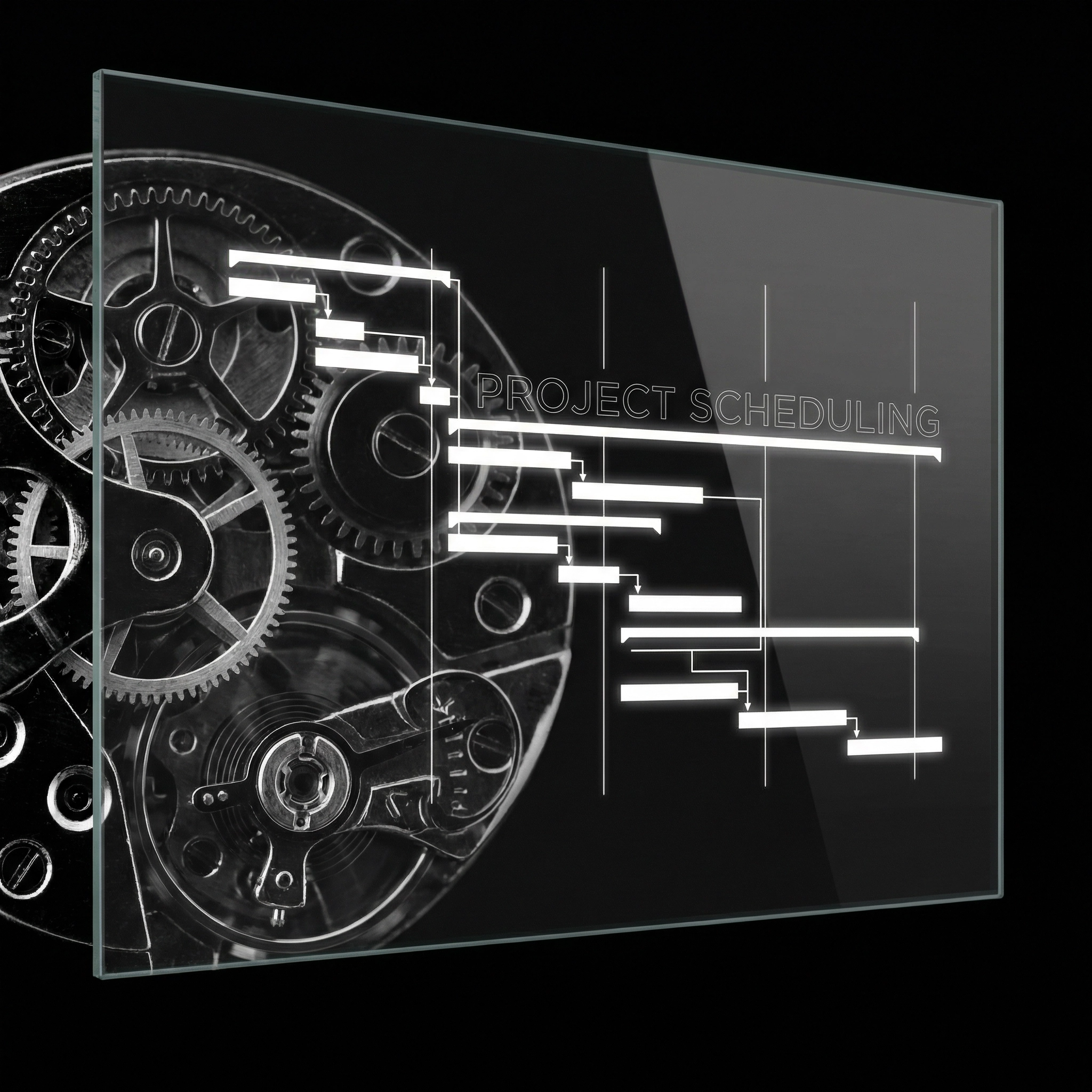 CDM Suite abstract project scheduling visualization